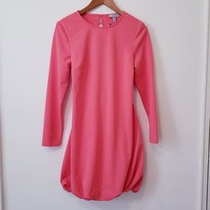 COPY - ASOS Long Sleeve Backless Pink Tie Dress S…